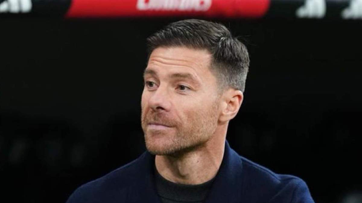 Xabi Alonso durante el Real Madrid - Sevilla. 