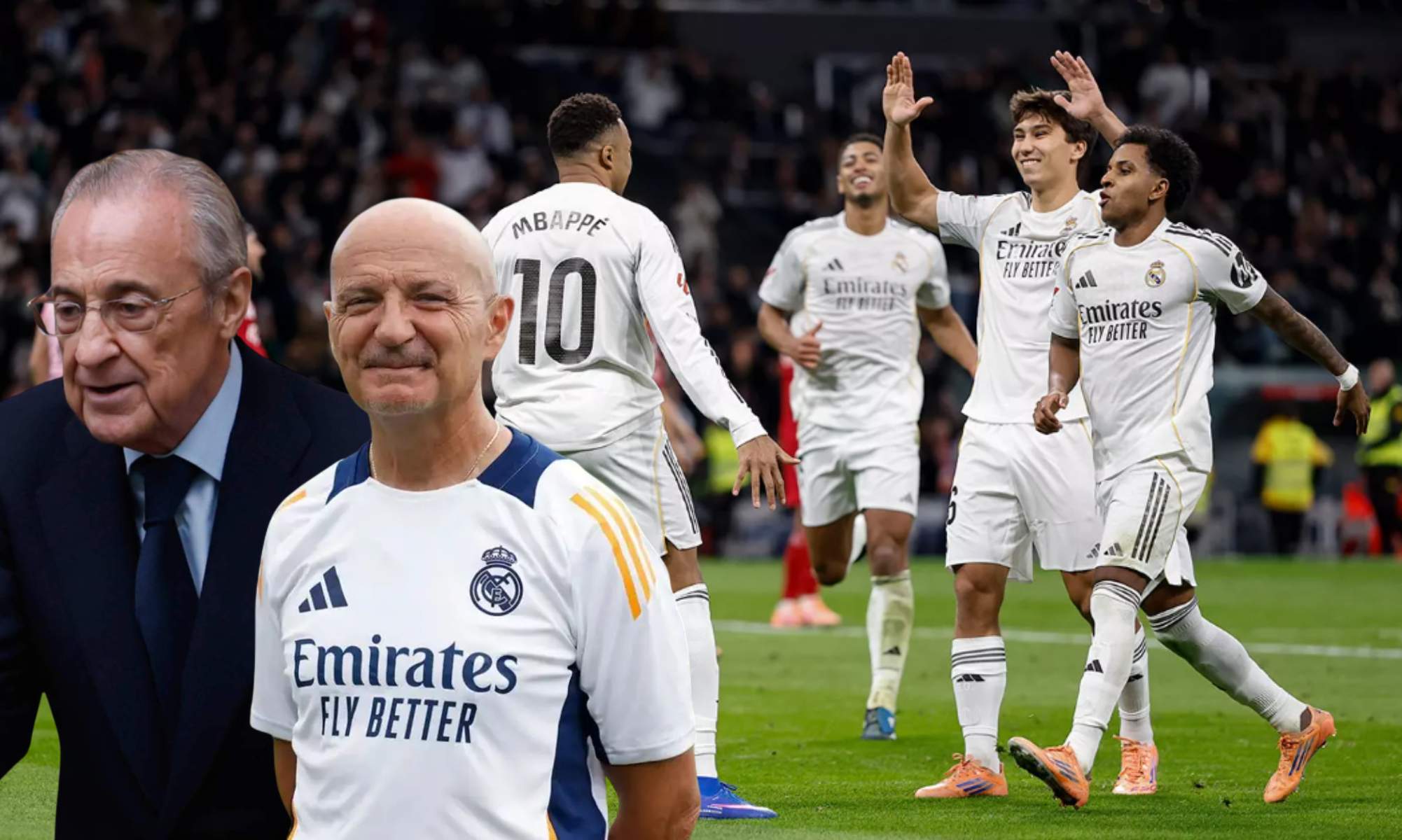 Pintus habla con Florentino del físico del equipo