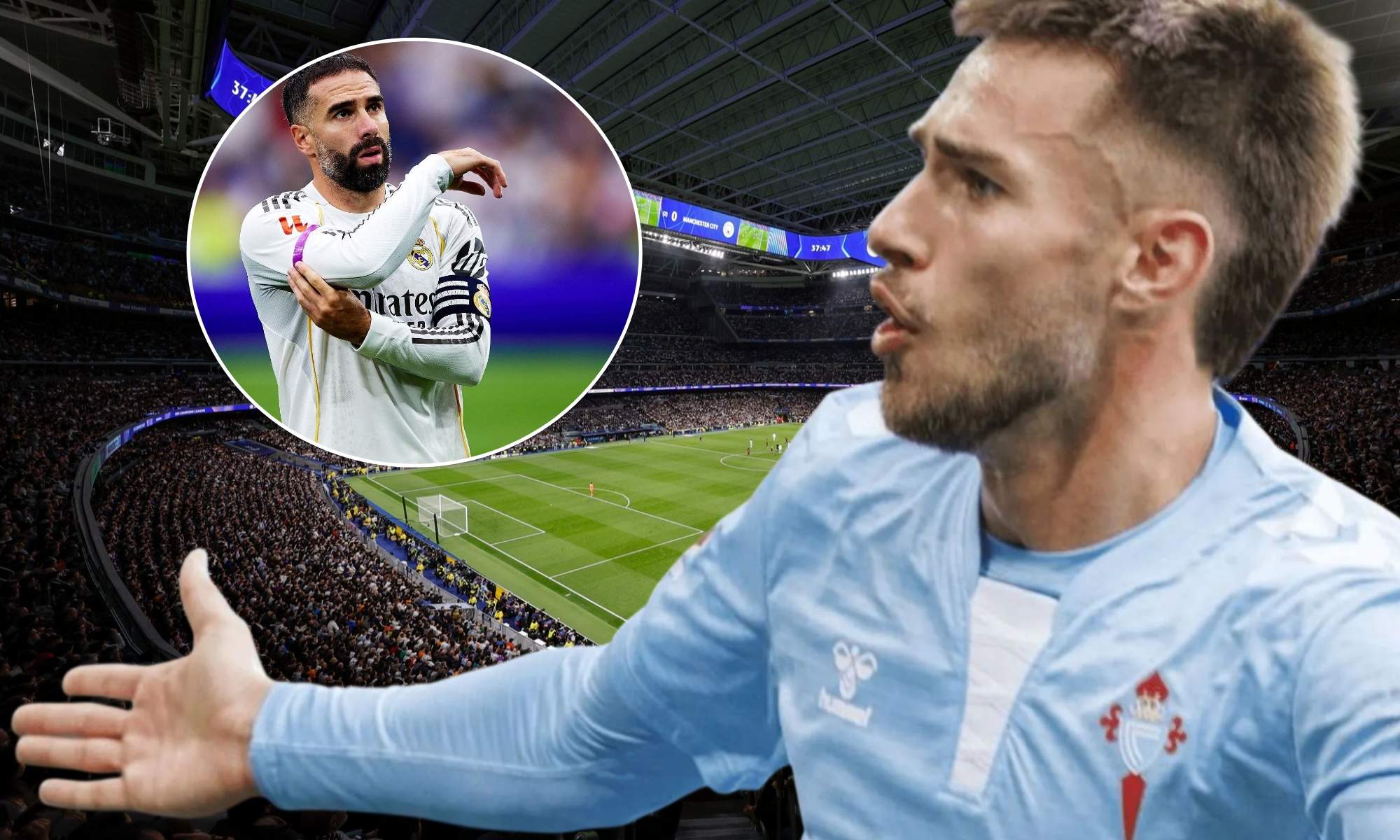 Mingueza, ofrecido al Real Madrid como sustituto de Carvajal