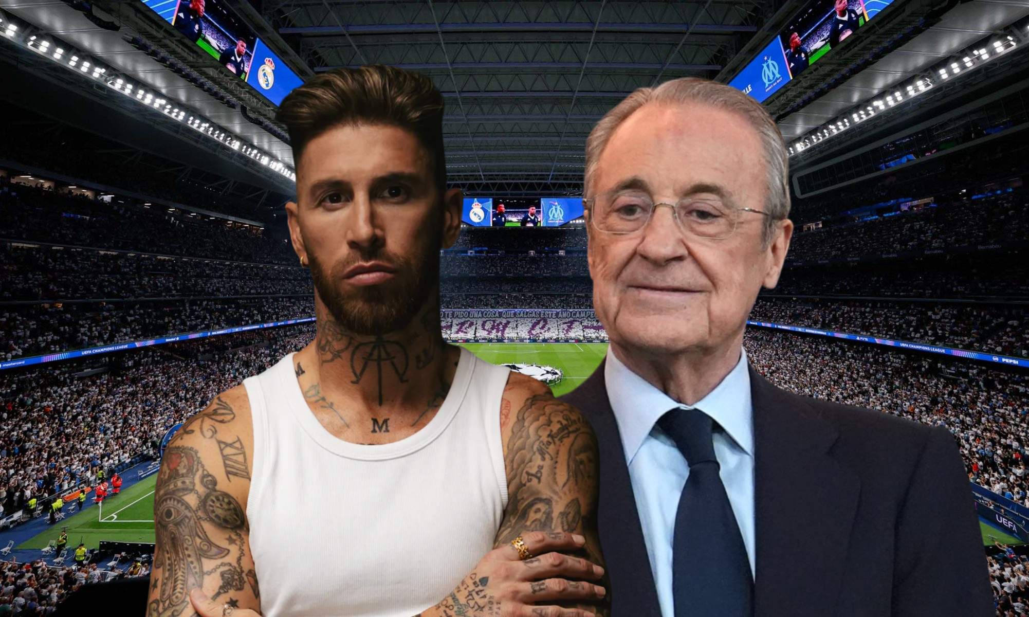 Encuentro entre Sergio Ramos y Florentino