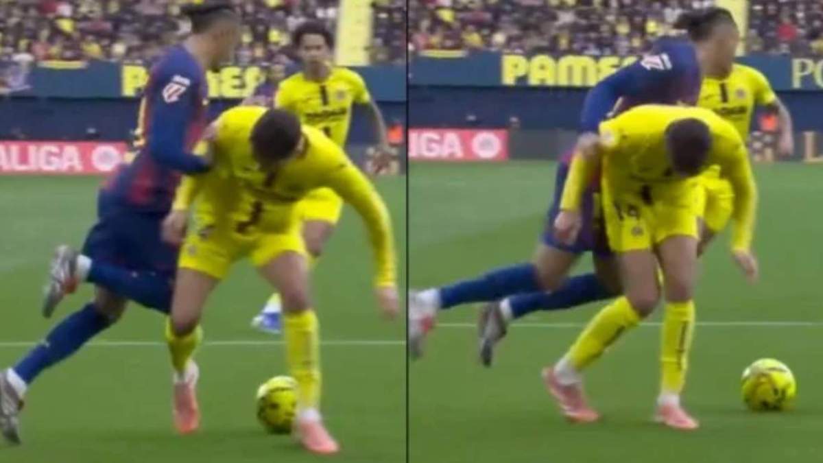 El penalti del Villarreal al Barcelona
