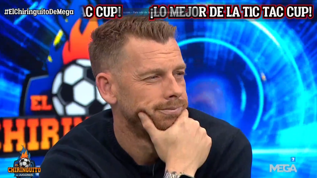 La cara de Jota Jordi al escuchar a los niños de la Juve hablando de Negreira La cara de Jota Jordi al escuchar a los niños de la Juve hablando de Negreira