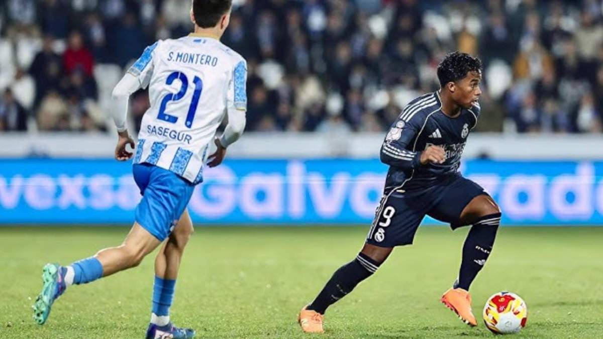 Endrick Felipe, en el partido copero contra el Talavera.