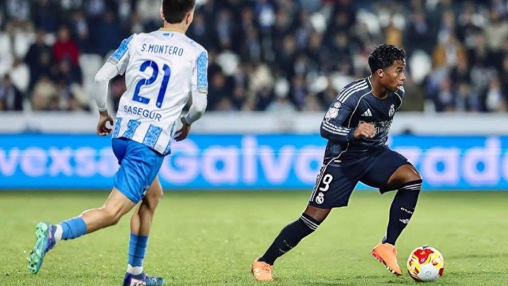 Endrick Felipe, en el partido copero contra el Talavera.