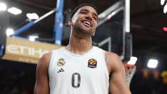 Trey Liles jugando con el Real Madrid