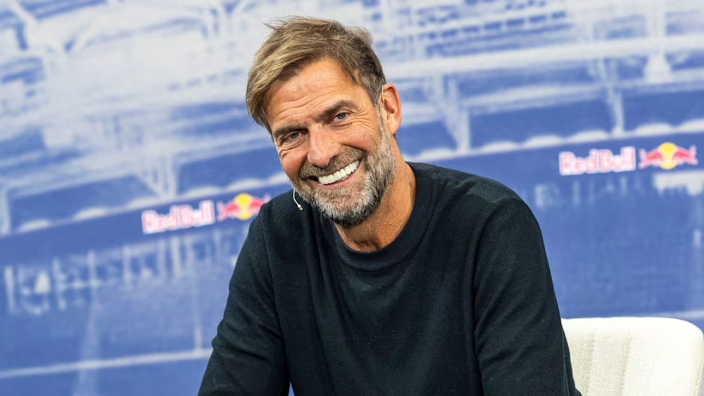 Jürgen Klopp durante un acto de Redbull. 