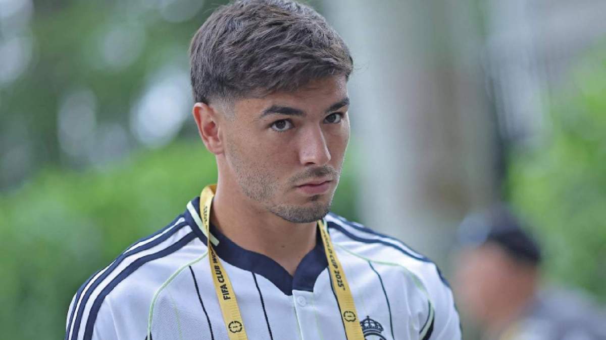Brahim Díaz, jugador del Real Madrid. Brahim Díaz, jugador del Real Madrid.