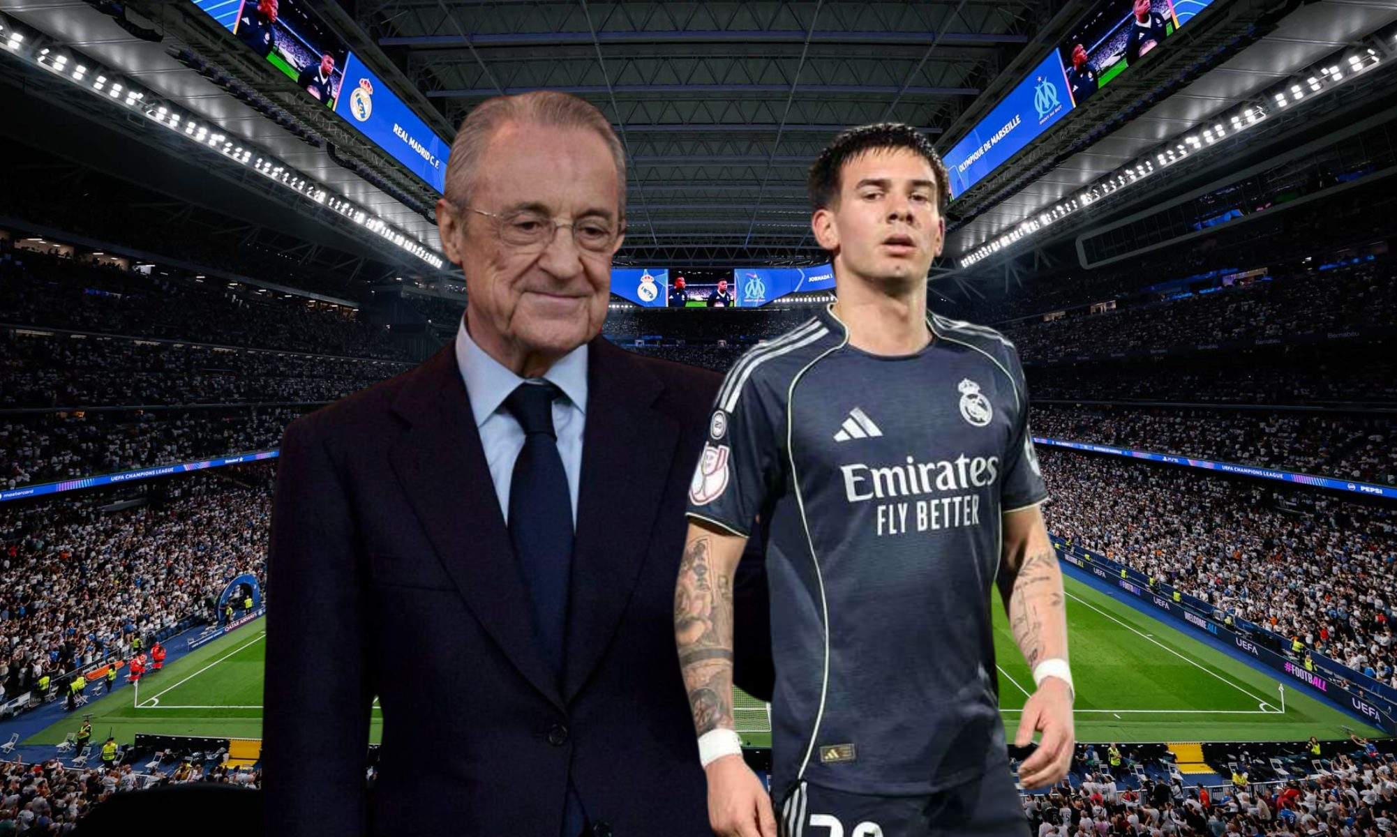 El Real Madrid frena los rumores con Mastantuono