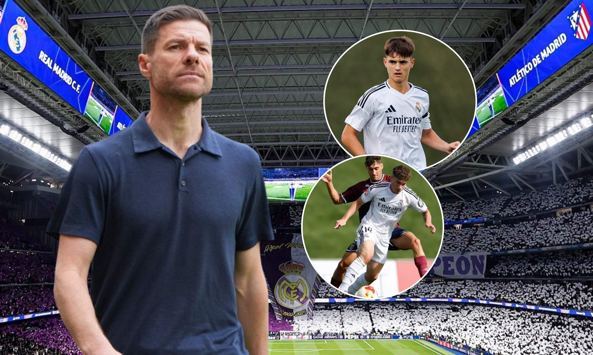 El Real Madrid busca 3 perfiles de canteranos que le valgan a Xabi Alonso