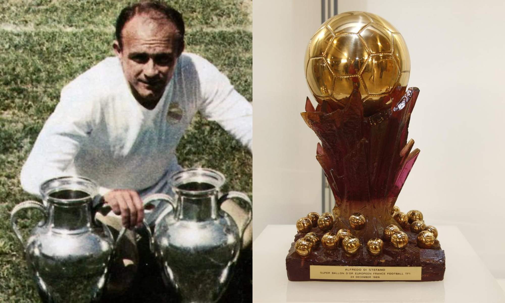 Se cumplen 39 años desde que Di Stéfano ganó el Súper Balón de Oro
