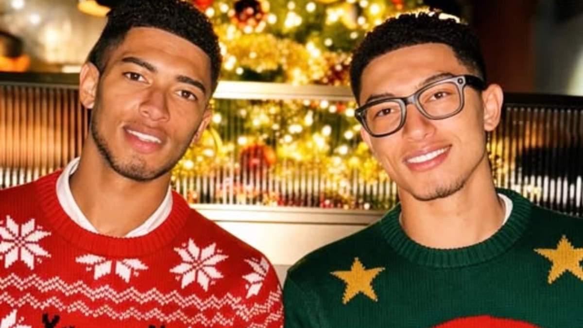 Jude Bellingham junto a su hermano en Nochebuena Jude Bellingham junto a su hermano en Nochebuena