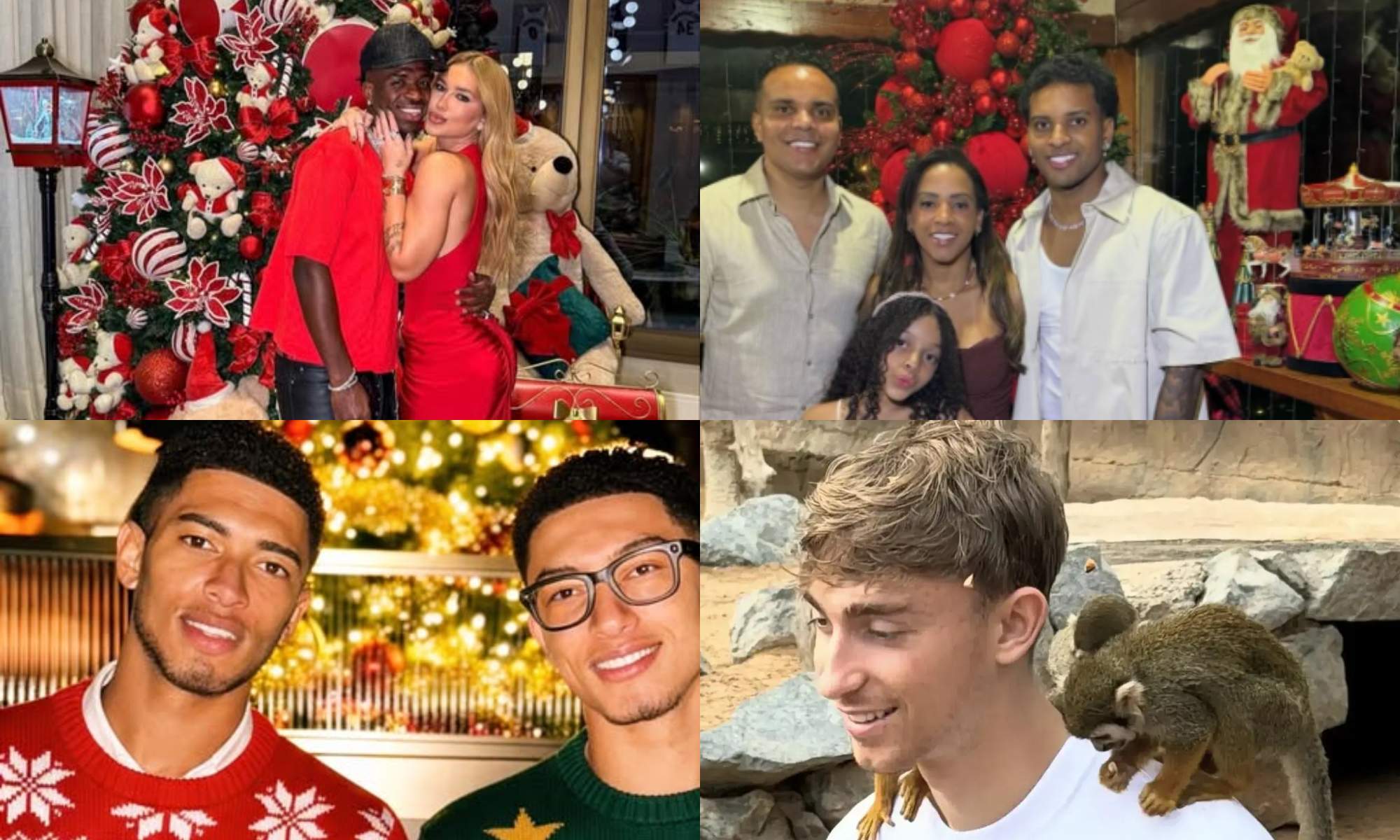 Así pasaron la Nochebuena y el día de Navidad los jugadores del Real Madrid