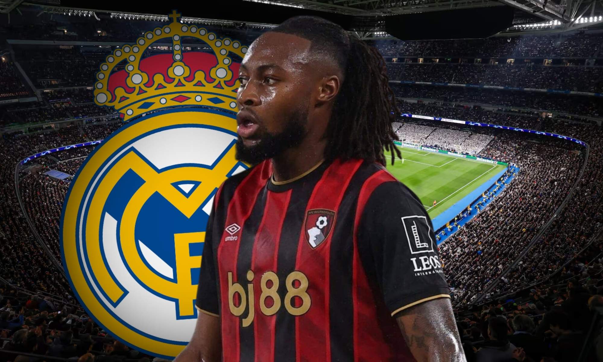 El entorno de Antoine Semenyo 'coloca' al futbolista en el Real Madrid.