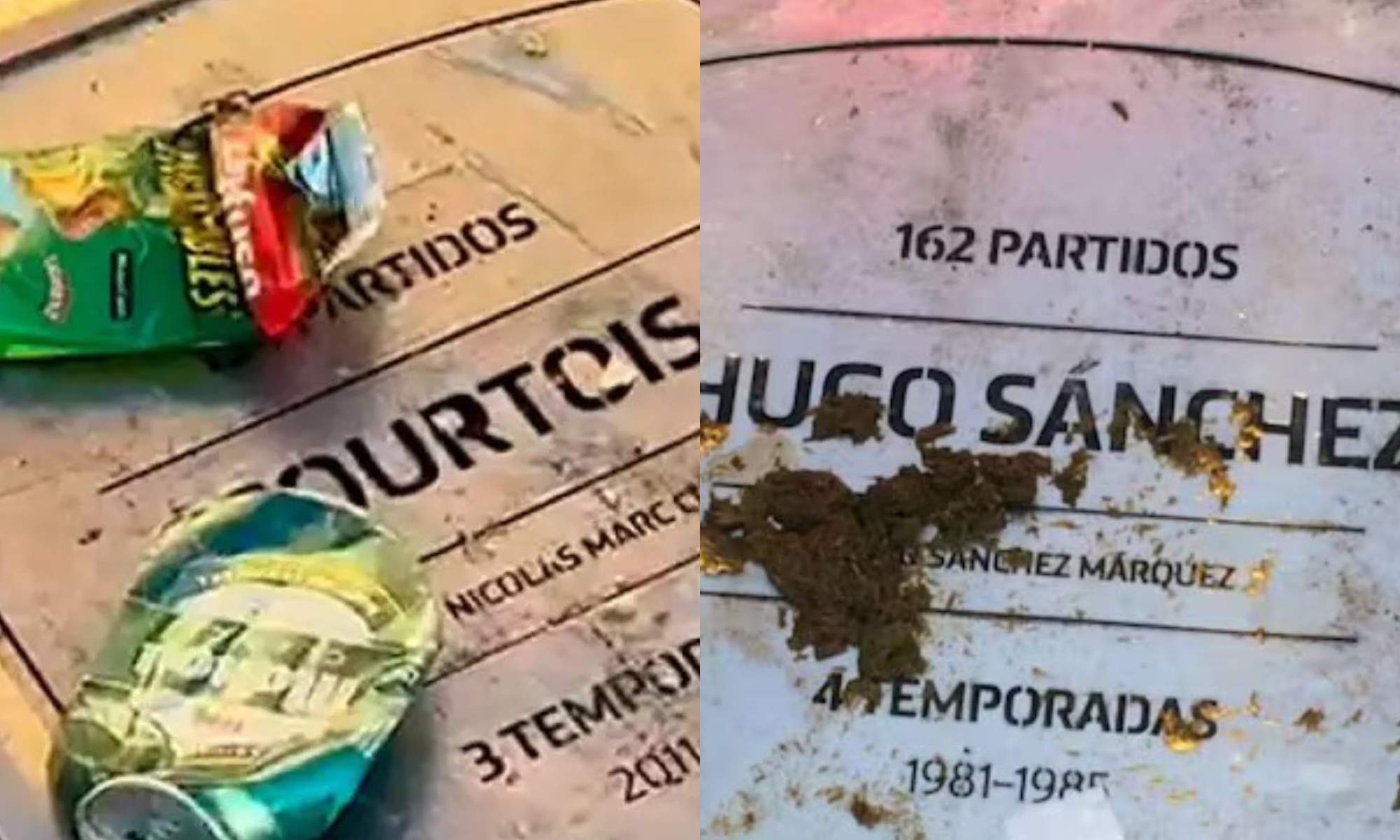 Las placas de Courtois y Hugo Sánchez del Metropolitano dejarán de existir