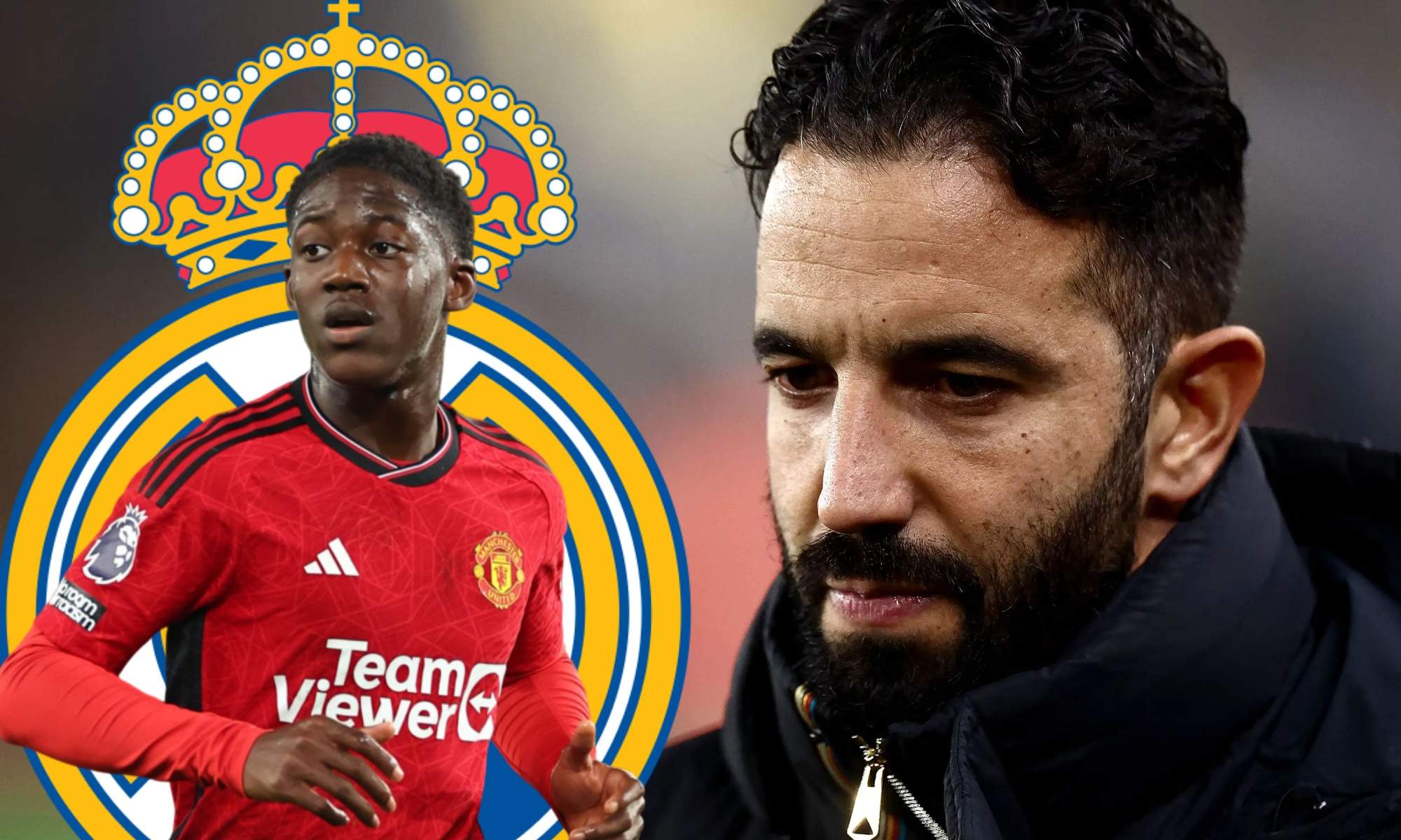 Rúben Amorim (40), entrenador del Manchester United, confirma que Kobbie Mainoo no irá al Real Madrid