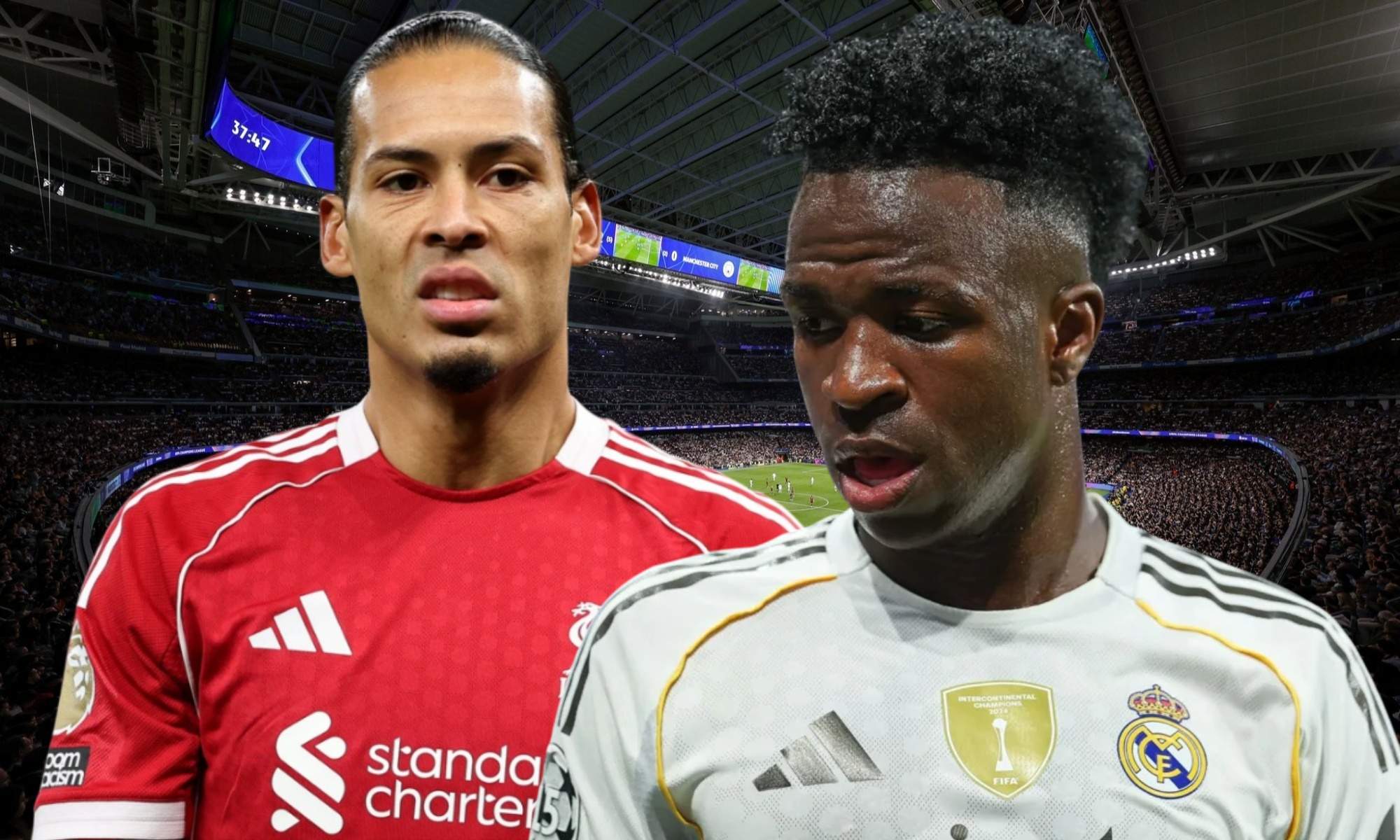 Van Dijk admite que le habría echado la bronca a Vinicius tras la pitada del Bernabéu: "Aléjate de las redes"