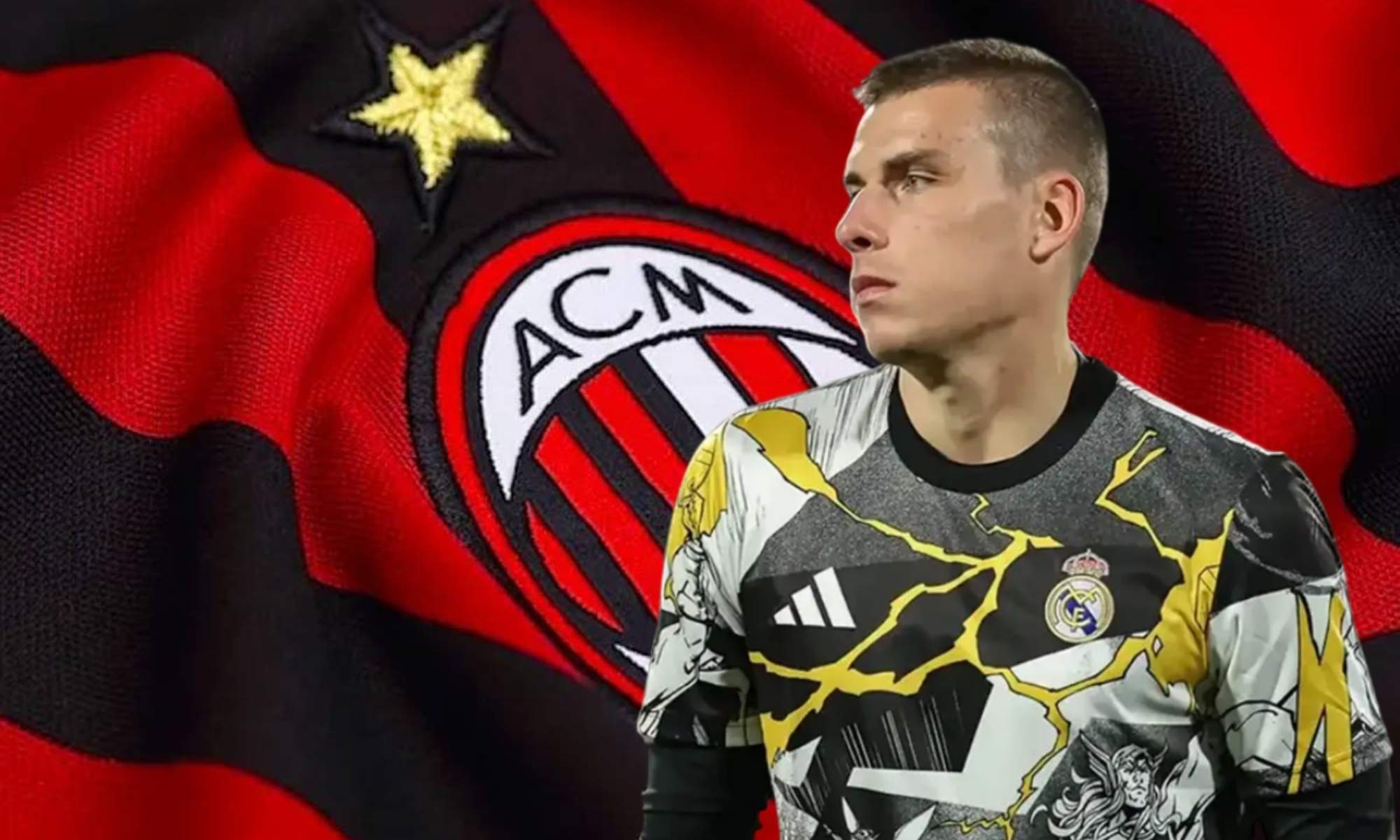 Andriy Lunin vuelve a estar en los planes del Milan para reforzar su portería.