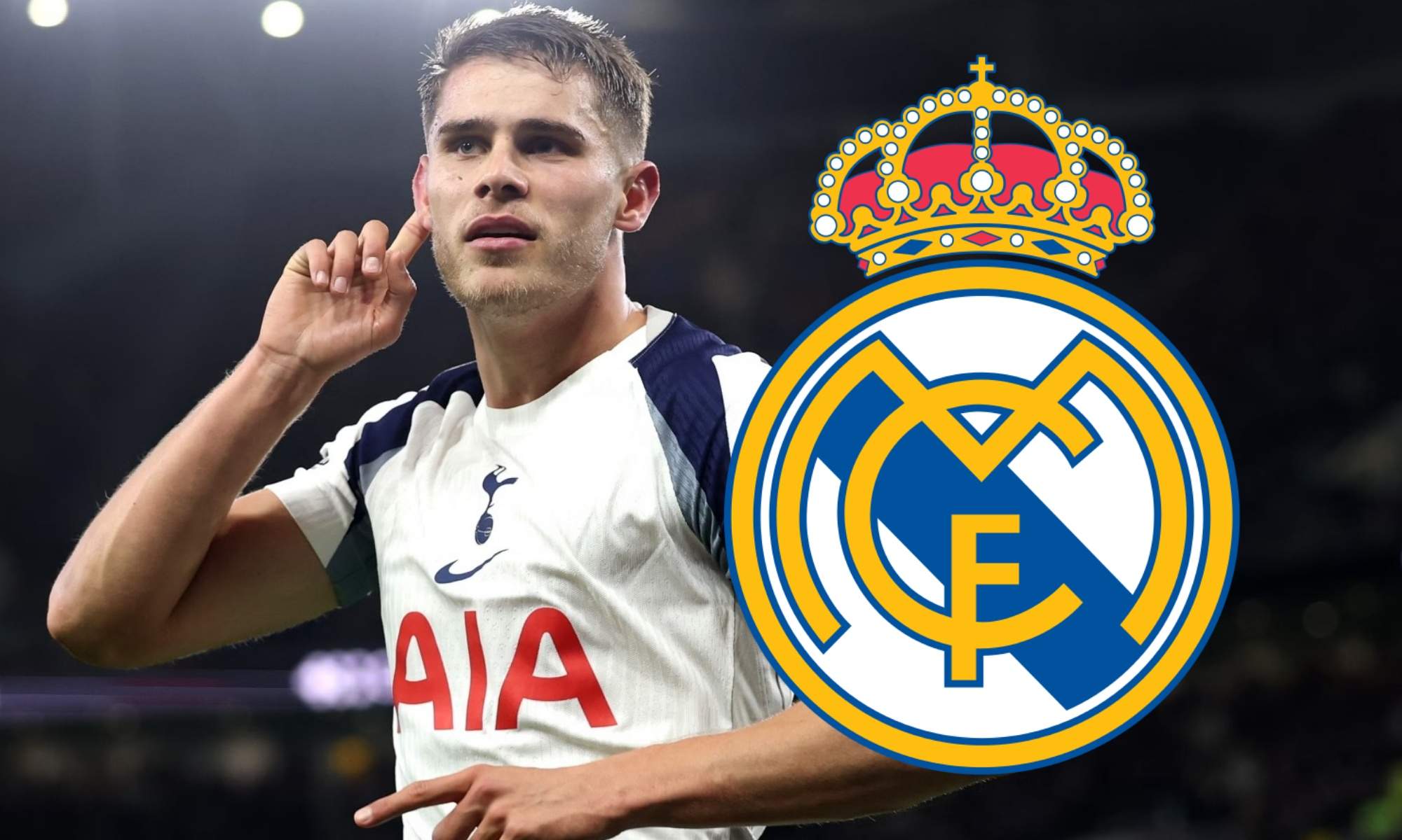 Van de Ven (24), oferta para renovar con el Tottenham tras el interés del Real Madrid