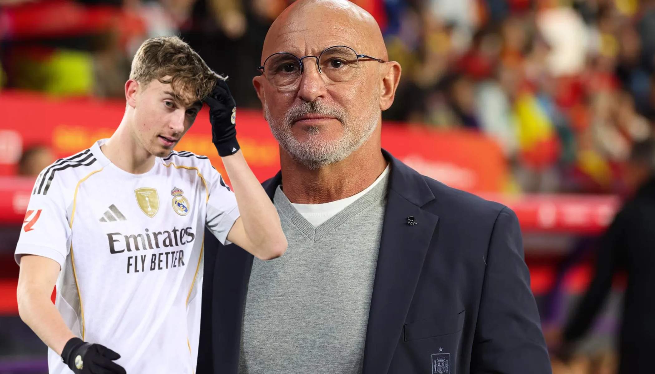 De la Fuente defiende a Huijsen