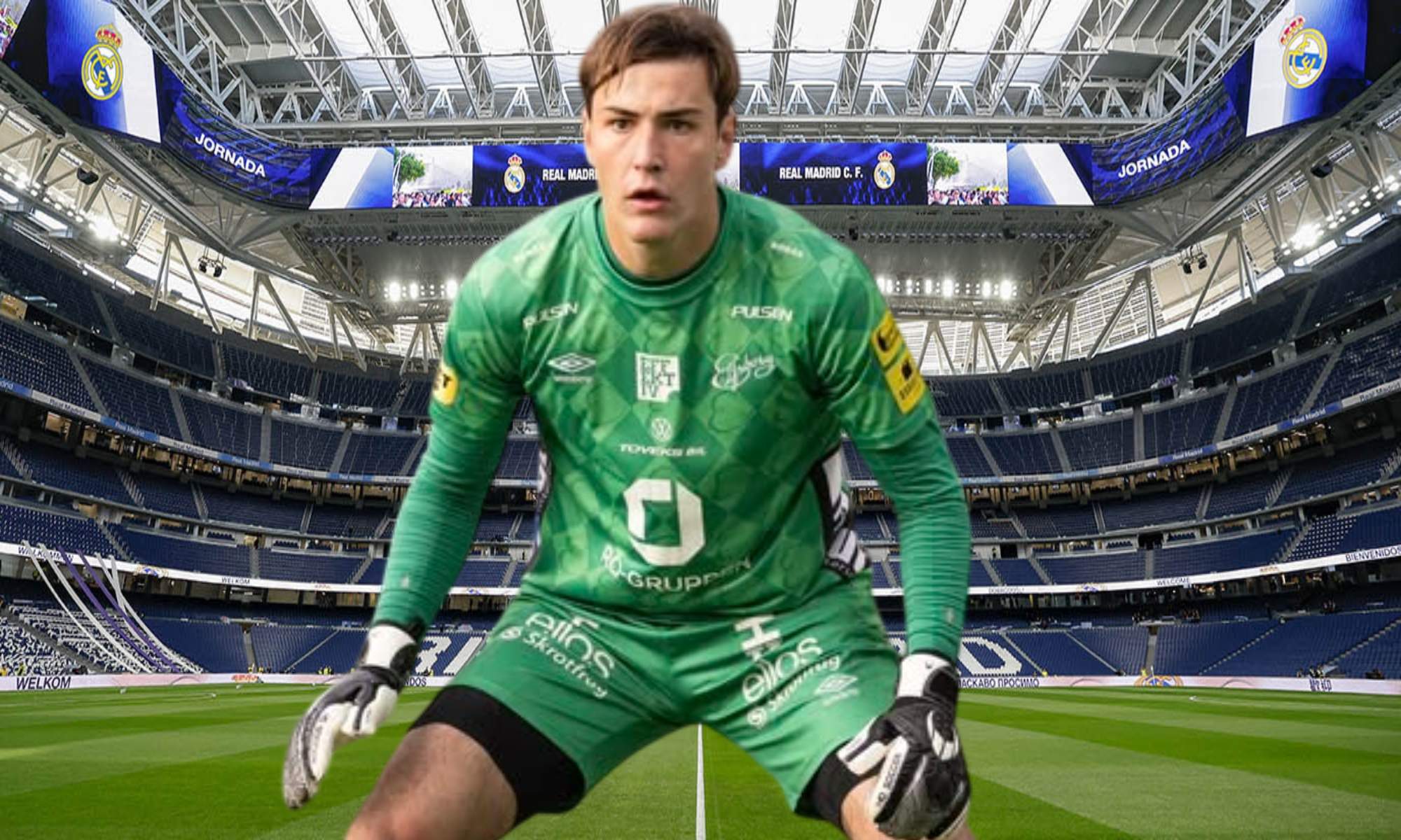 El Real Madrid sigue muy de cerca a Simon Eriksson