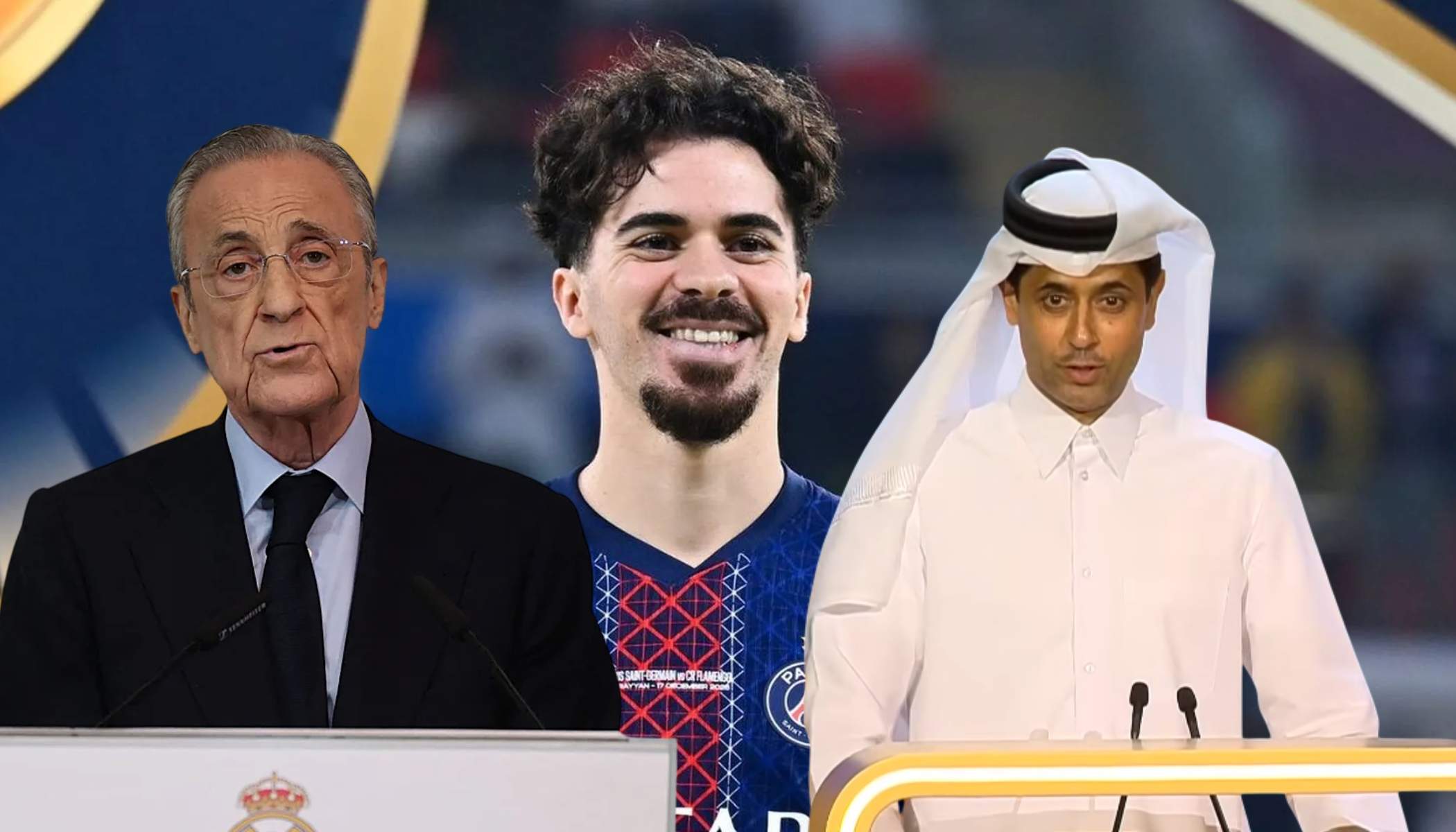 Vitinha se aleja del Real Madrid por Al Khelaifi 