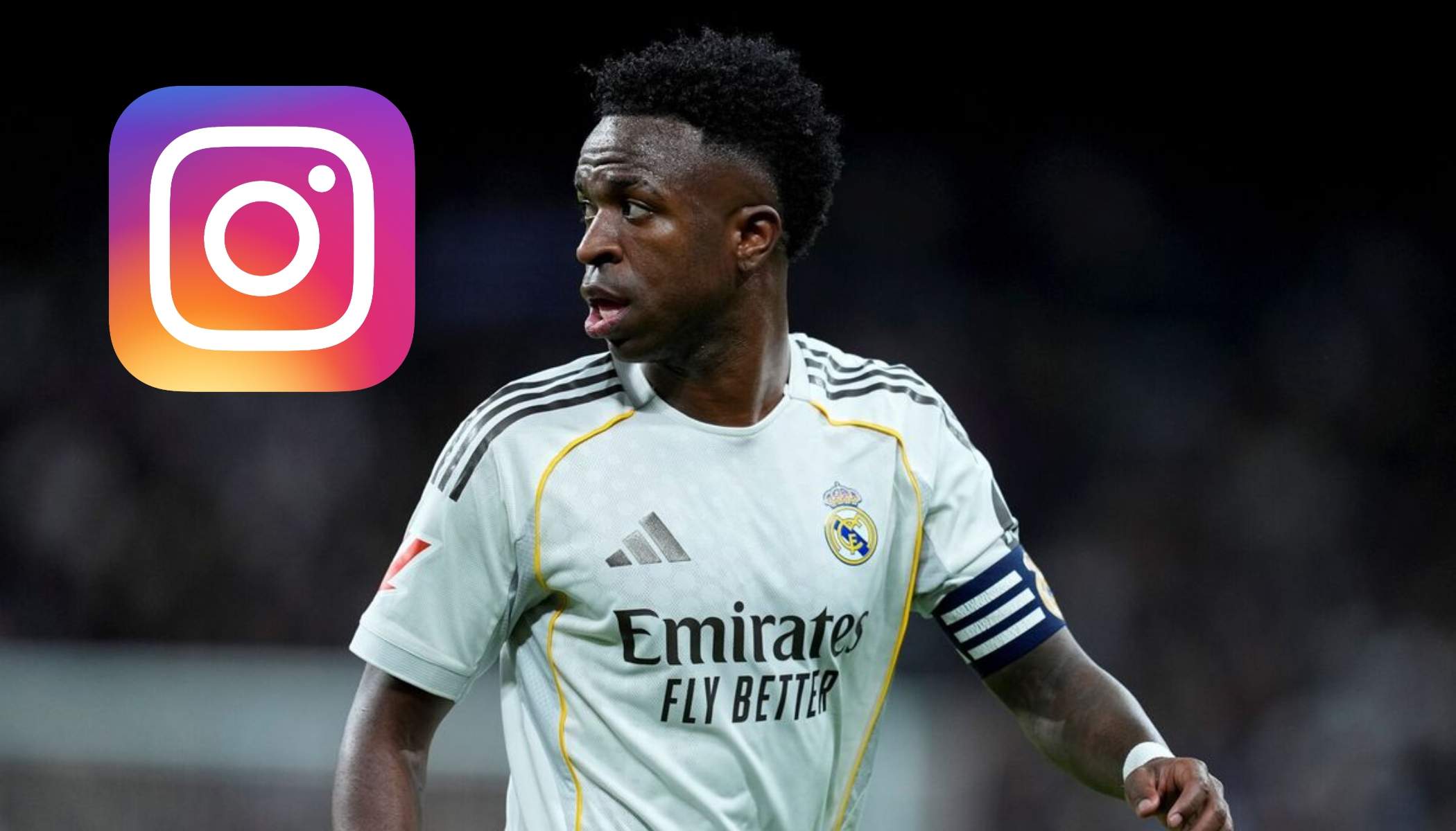 Vinicius responde por su físico