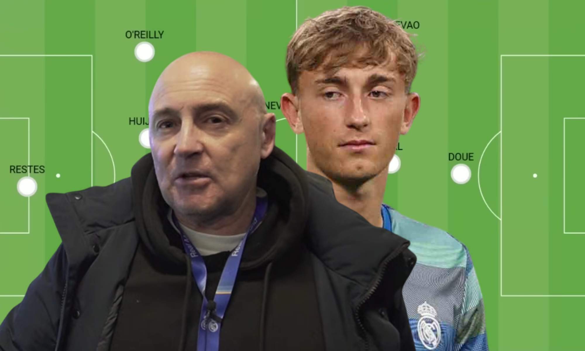 Maldini pone en un once de Sub-21 a Dean Huijsen y a dos jugadores que pueden acabar en el Real Madrid