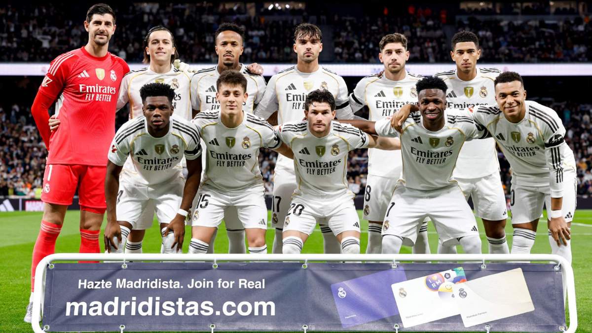 Once del Real Madrid contra el Celta