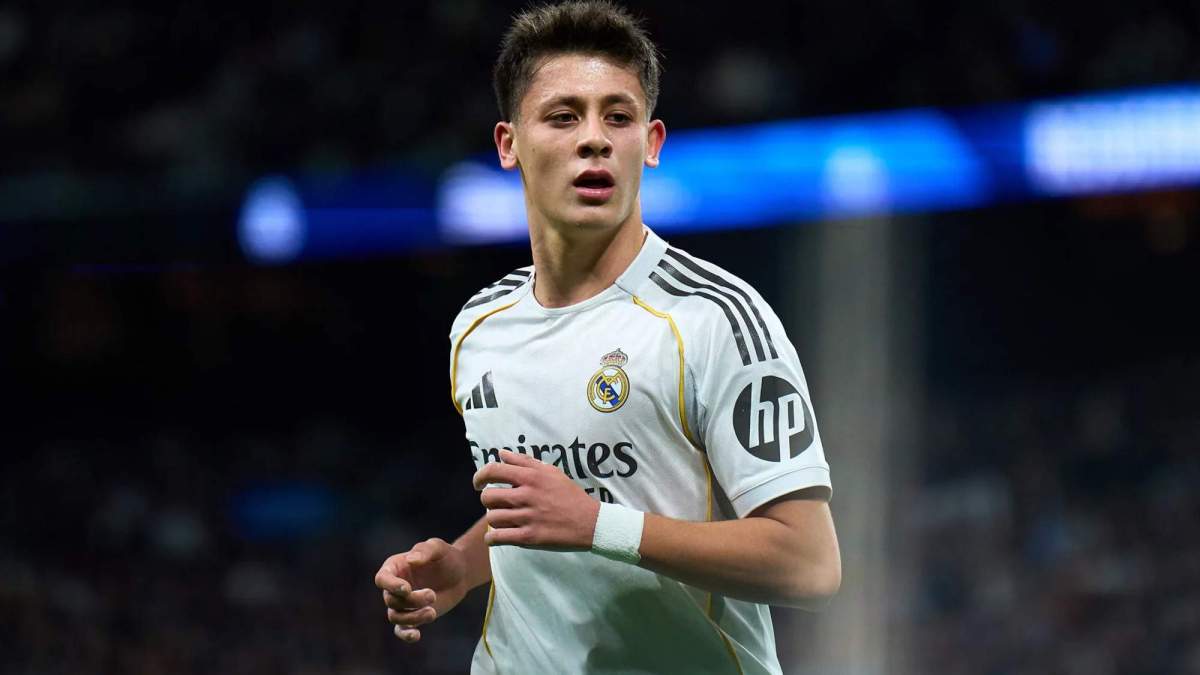 Arda Güler disputando un partido con el Real Madrid. Arda Güler disputando un partido con el Real Madrid.