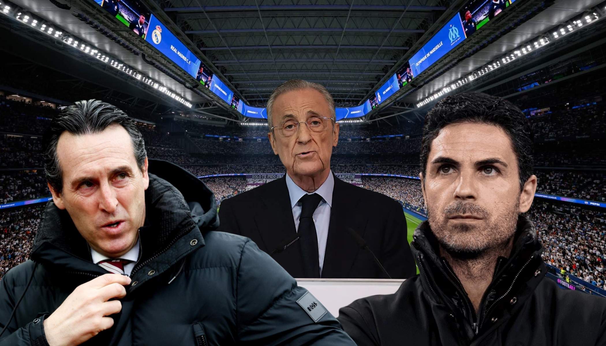 Florentino descarta a Arteta y Emery