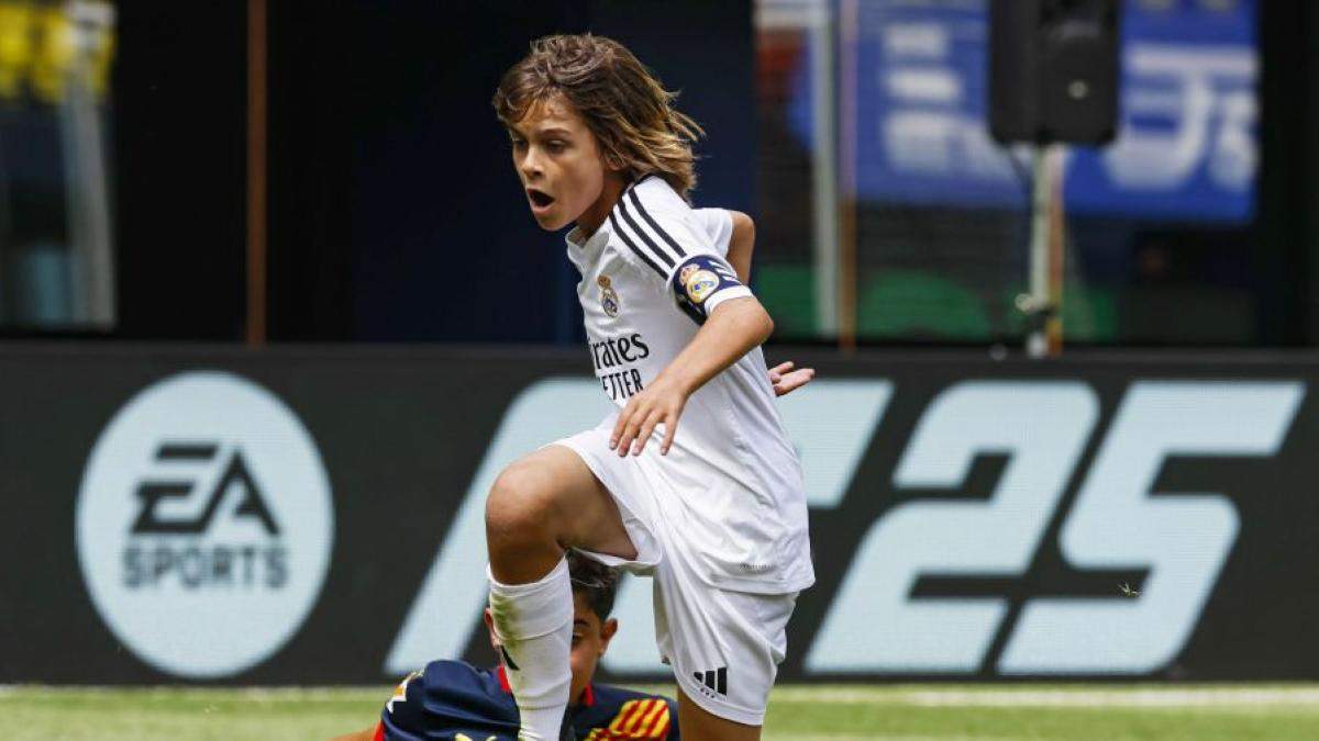 Hugo Fernández en La Liga Promises