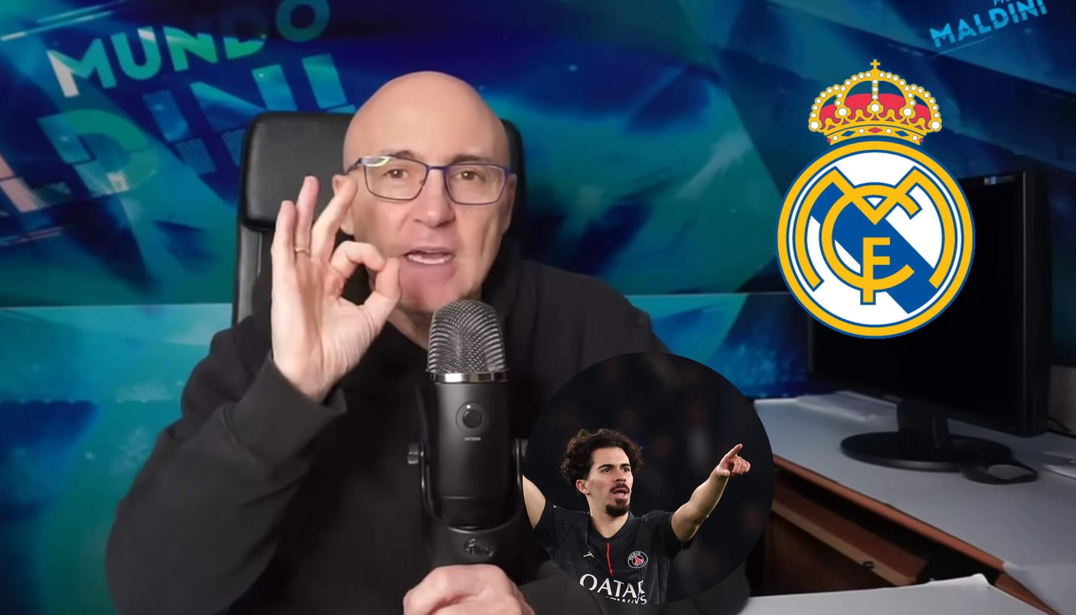 Maldini elige el fichaje mejor que Vitinha para el Madrid