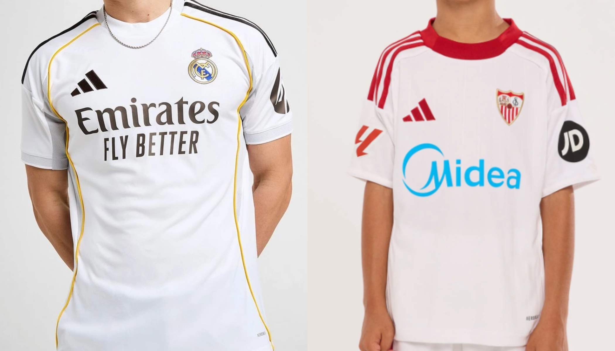 El precio de las camisetas de niño de los equipos