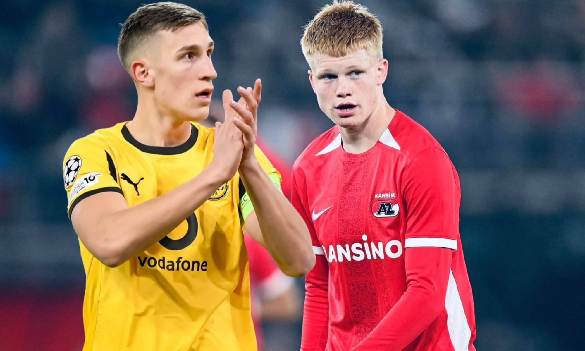 El historial de lesiones de Schlotterbeck (26) preocupa más que el de Kees Smit (19)