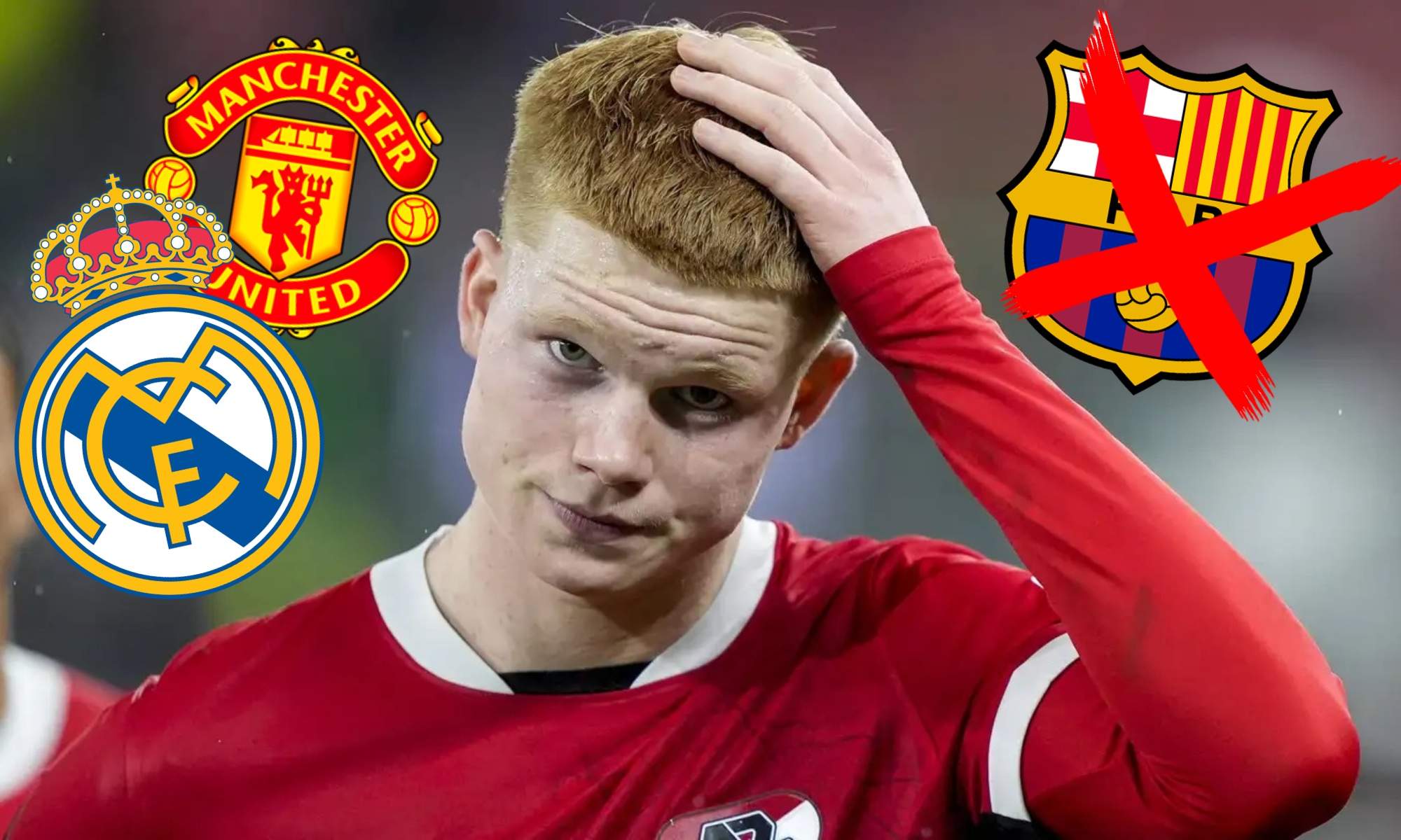 Real Madrid y Manchester United, los favoritos de Kees Smit: el Barça no puede pagarlo