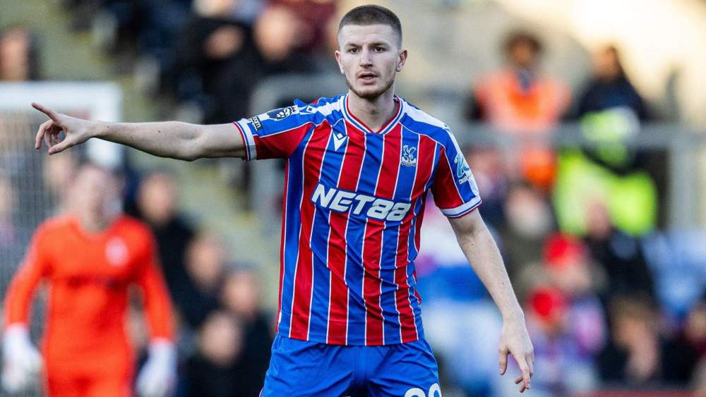 Adam Wharton, durante un partido con el Crystal Palace esta campaña. Adam Wharton, durante un partido con el Crystal Palace esta campaña.
