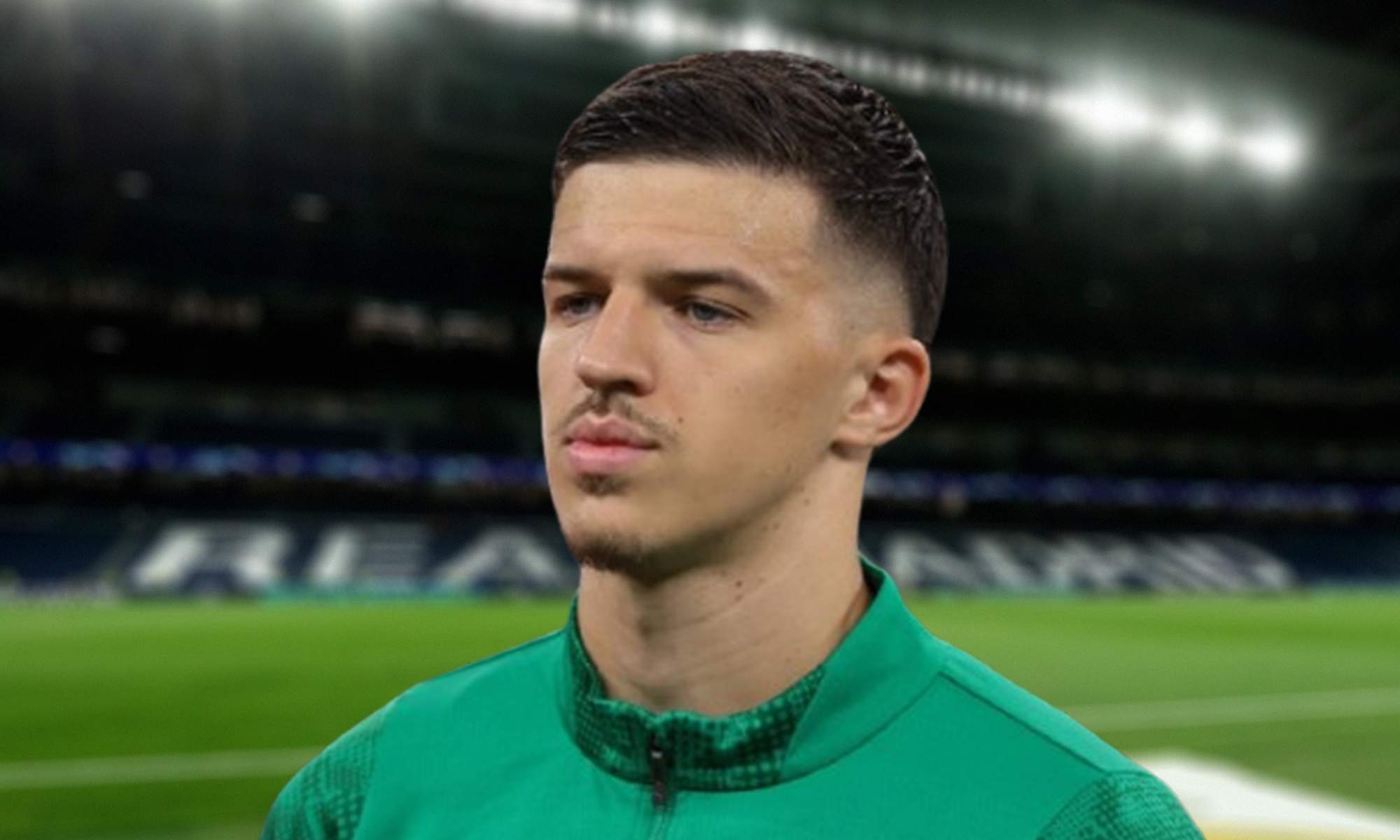 Tarik Muharemović y el Santiago Bernabéu.