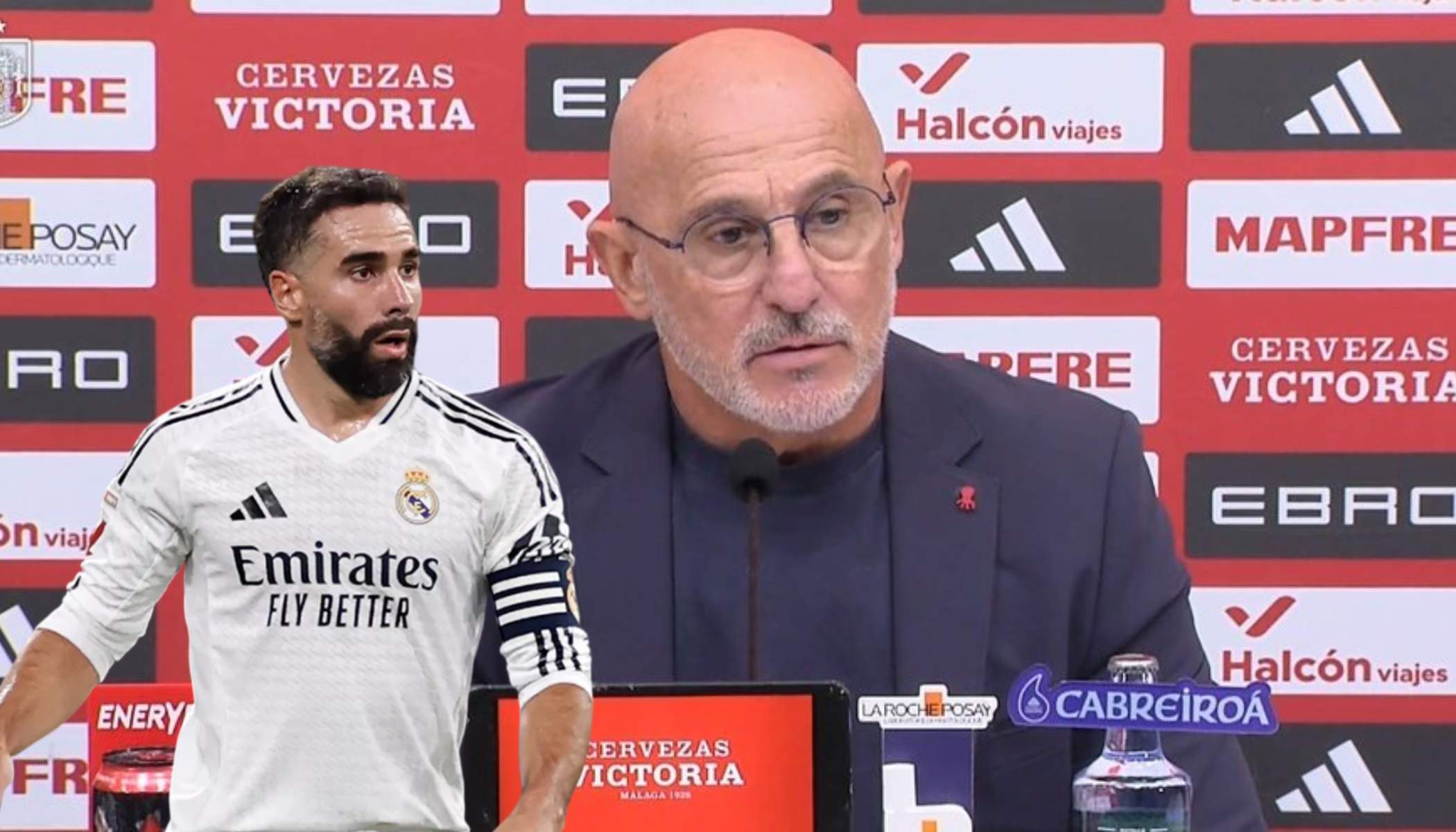 De la Fuente avisa a Carvajal por el Mundial