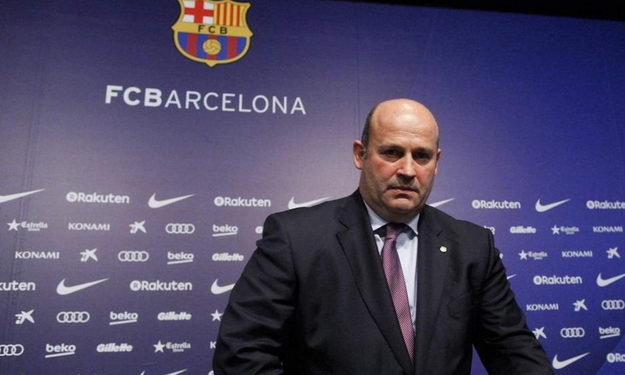 Óscar Grau como antiguo CEO del Fútbol Club Barcelona. 