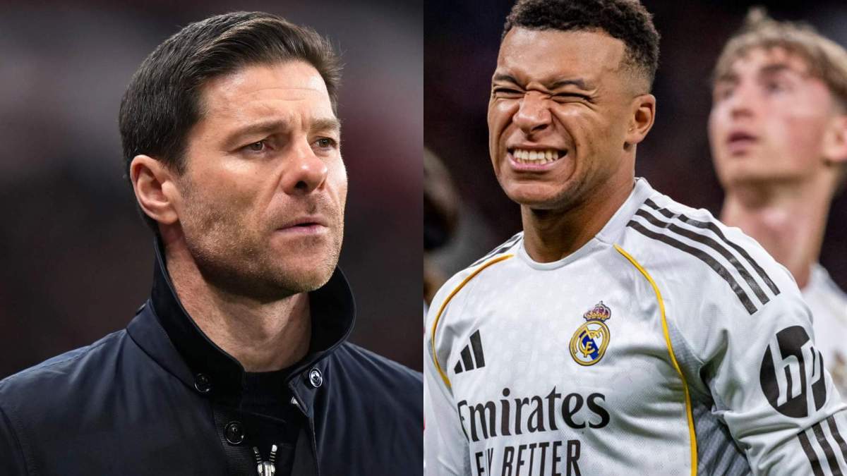 La reacción de Xabi Alonso al confirmarse la lesión de Mbappé: "En mi vida he visto esto"