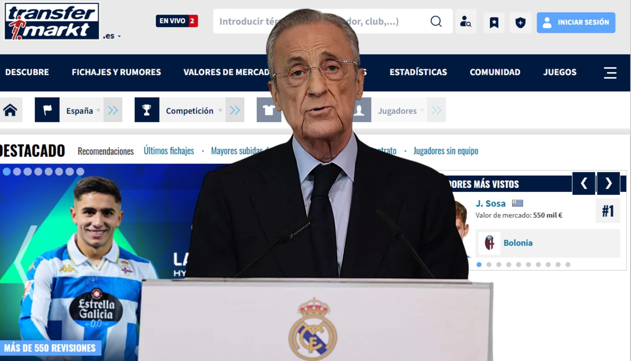 Transfermarkt confirma el primer fichaje del Madrid en 2026