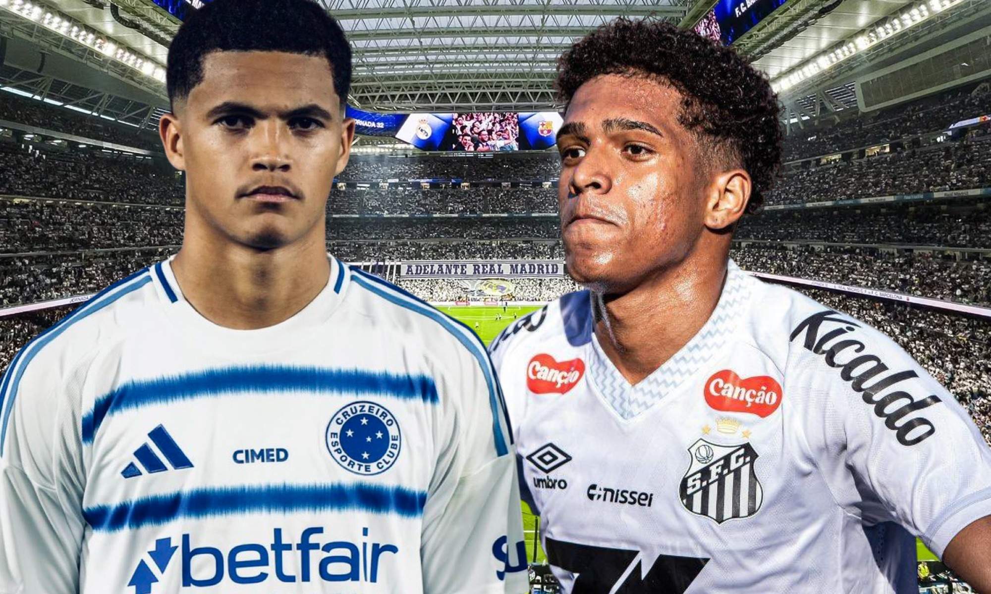 Souza (19) y Kaua Prates (17), las dos perlas zurdas de Brasil que sigue el Real Madrid