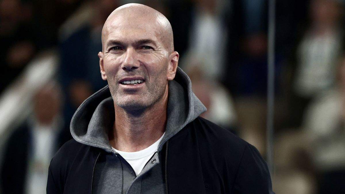 Zinedine Zidane en un acto profesional. 