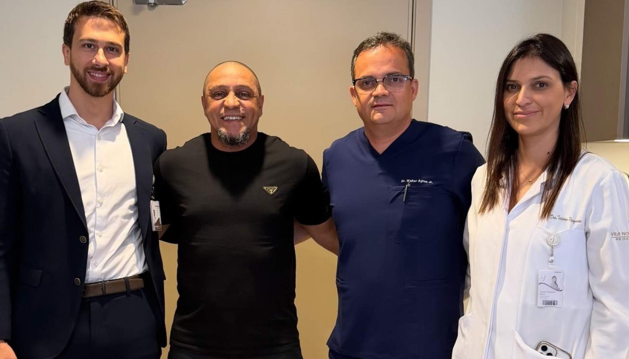 Roberto Carlos recibe el alta médica