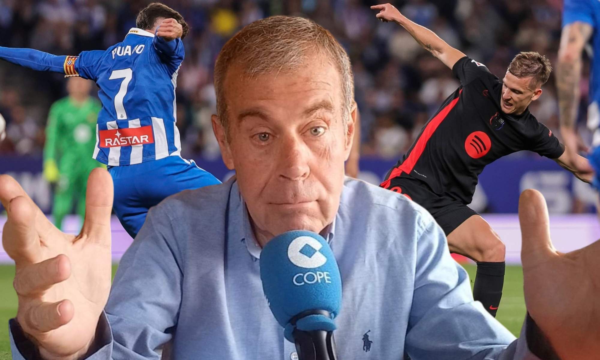 Tomás Guasch (72) anuncia lo que va a pasar en el Espanyol - Barça: "Árbitro catalán, mangazo histórico"