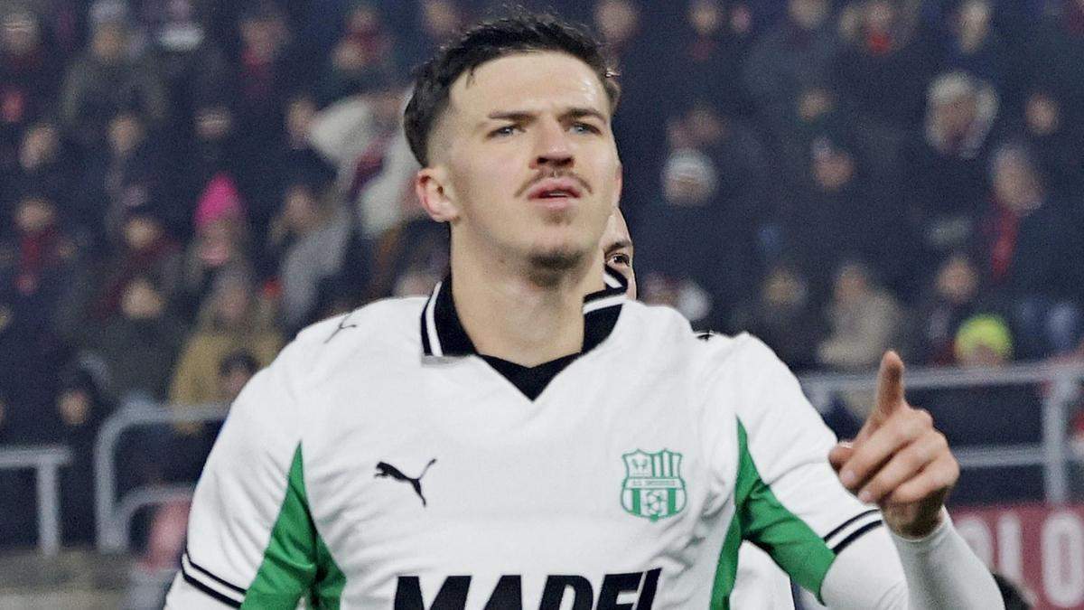 Tarik Muharemovic celebrando un gol con el Sassuolo Tarik Muharemovic celebrando un gol con el Sassuolo