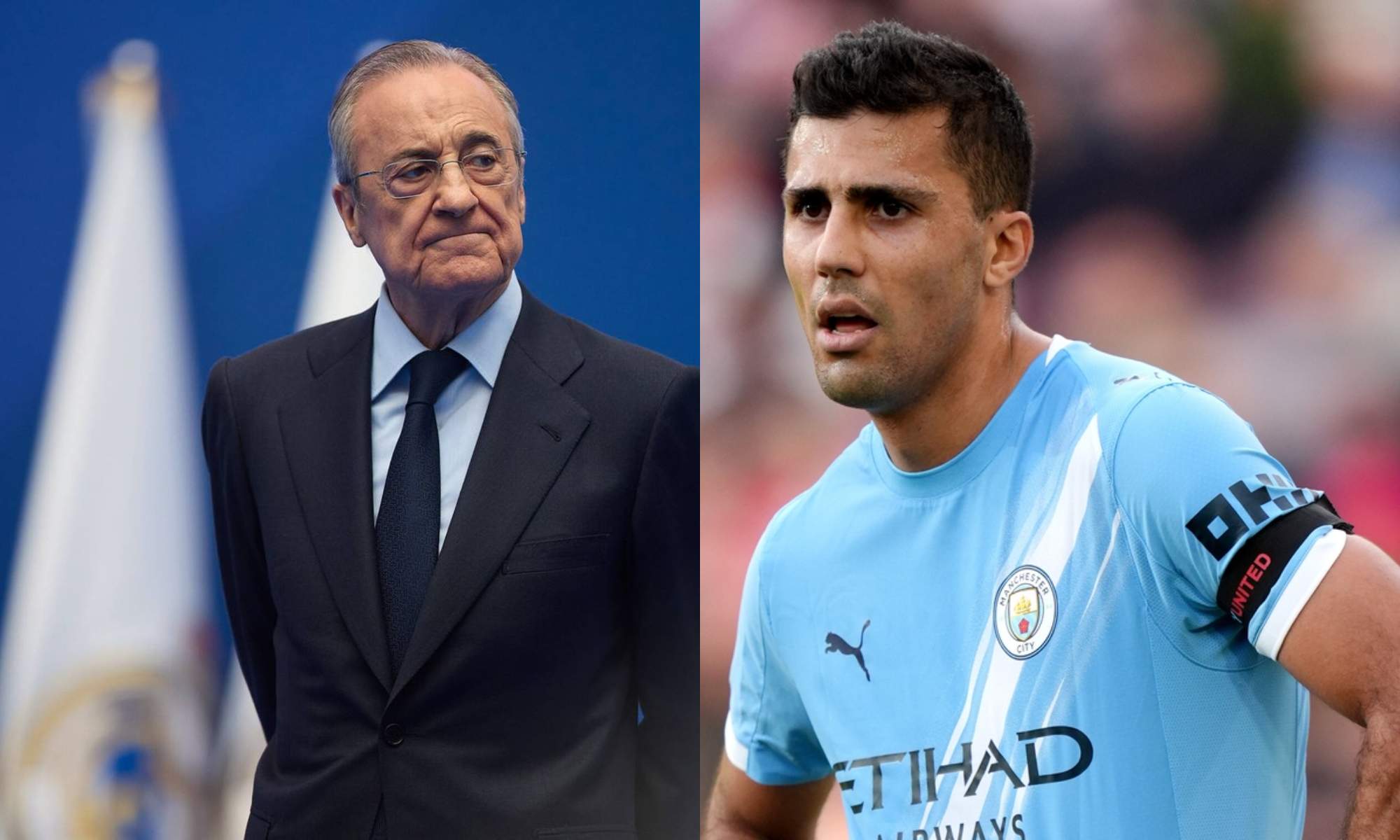 Florentino Pérez no entiende los rumores sobre Rodri Hernández