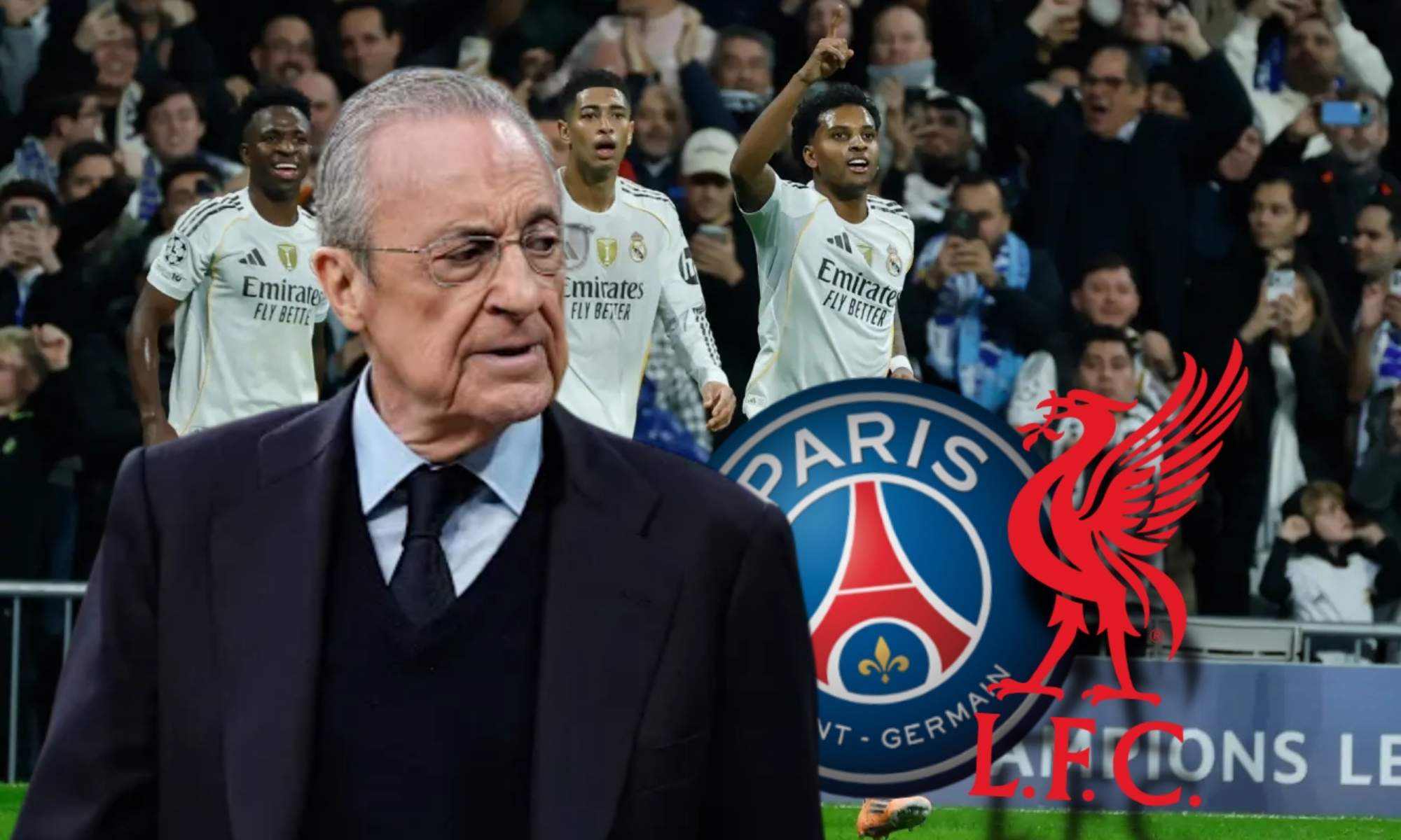 El Real Madrid toma una decisión sobre un futuro de un jugador y lo 'manda' al PSG o al Liverpool.