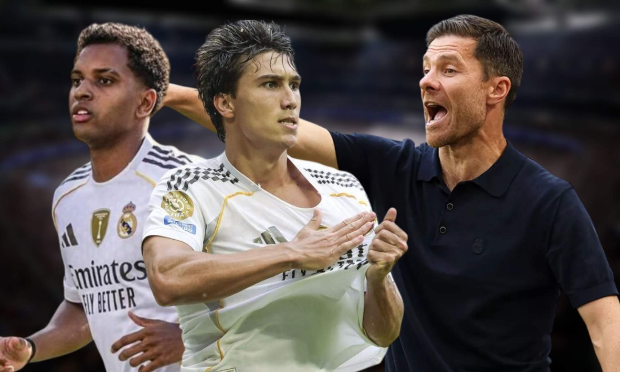 Xabi Alonso ha hablado con Rodrygo Goes y Gonzalo García ante la suplencia de Kylian Mbappé y tener muchas posibilidades de ser titulares contra el Betis.