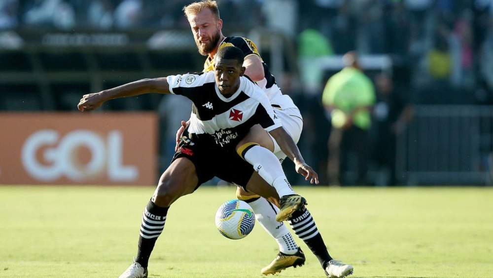 Rayan Vitor, en un partido con el Vasco da Gama.